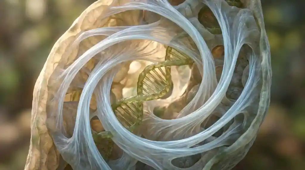 Fascie mají spirálovou strukturu